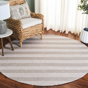 Safavieh Pine Elegant Hand-tufted Area Rug For Modern Decor - Soft Wool Blend, Cozy Comfort For Any Space Beige ,Ivory 80% Wool,10% Cotton,10% Latex Pne801b-6sq