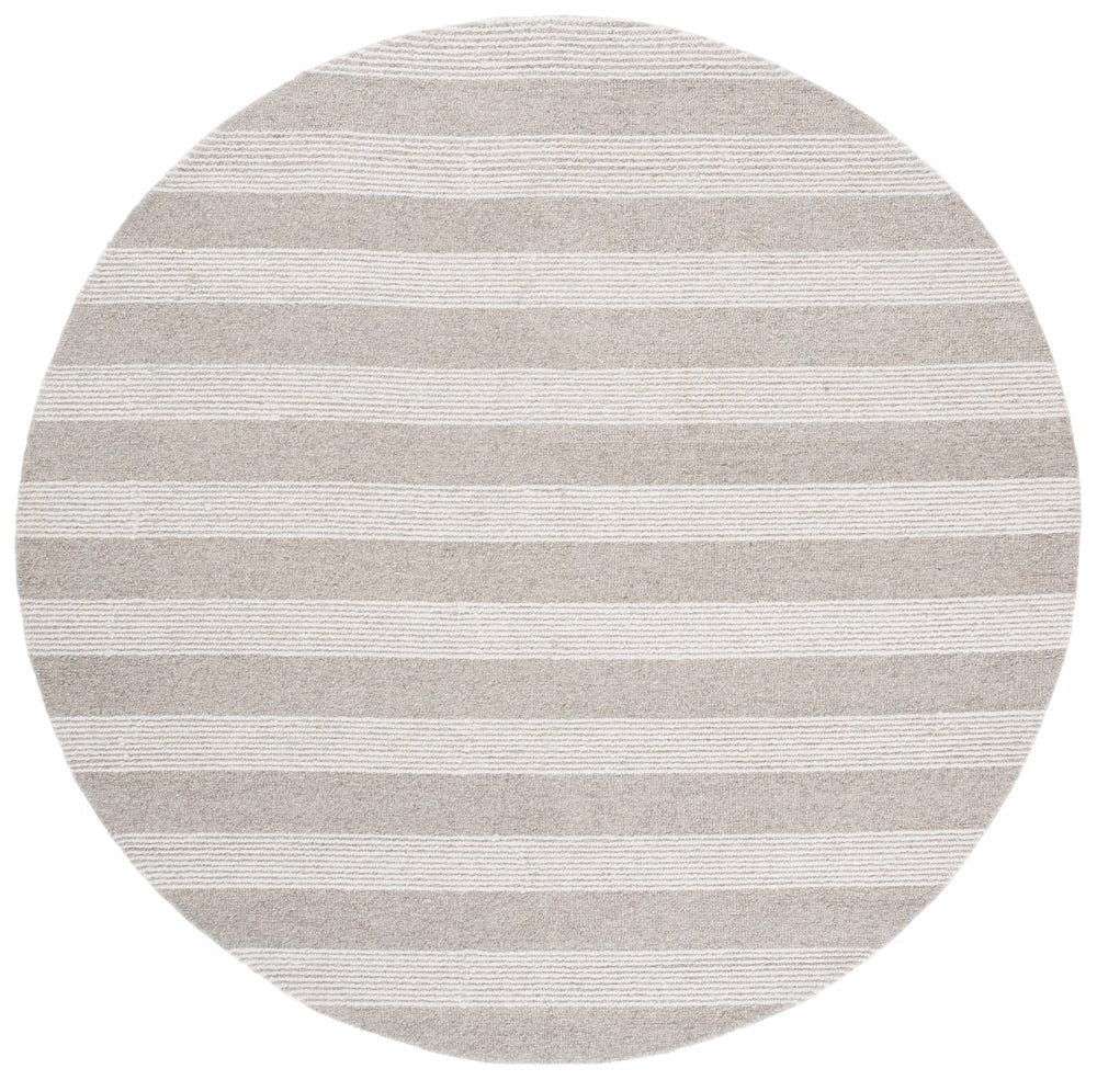 Safavieh Pine Elegant Hand-tufted Area Rug For Modern Decor - Soft Wool Blend, Cozy Comfort For Any Space Beige ,Ivory 80% Wool,10% Cotton,10% Latex Pne801b-6sq