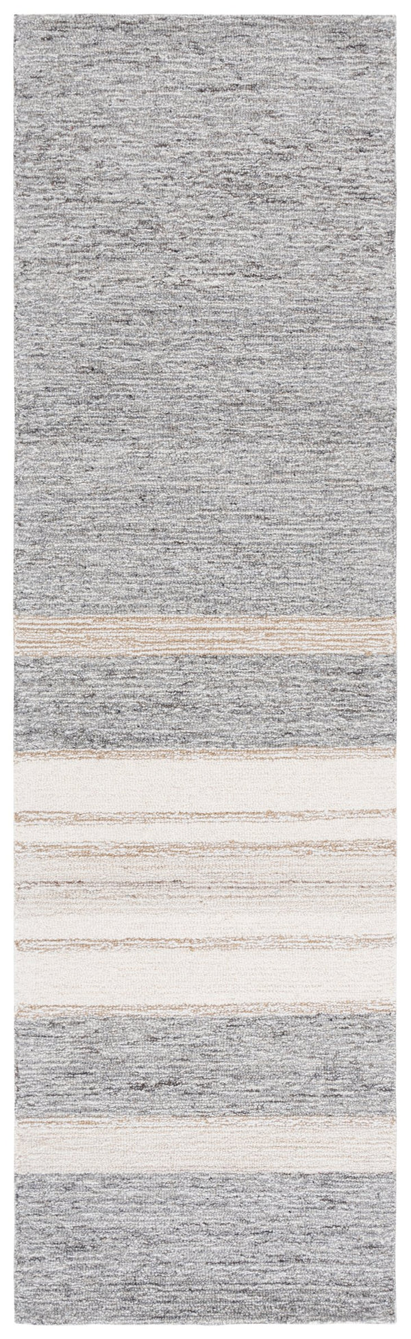 Safavieh Pine Modern Runner Rug - Hand-tufted Luxury In Soft Wool Blend For Elegant Home Décor Appeal Beige ,Ivory 80% Wool,10% Cotton,10% Latex Pne802b-28