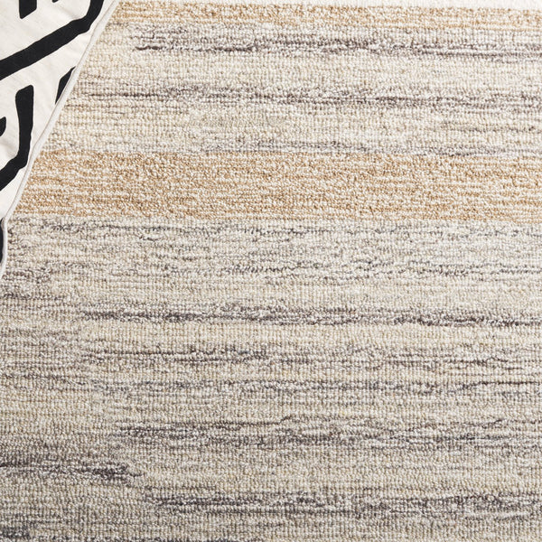 Safavieh Pine Modern Runner Rug - Hand-tufted Luxury In Soft Wool Blend For Elegant Home Décor Appeal Beige ,Ivory 80% Wool,10% Cotton,10% Latex Pne802b-5