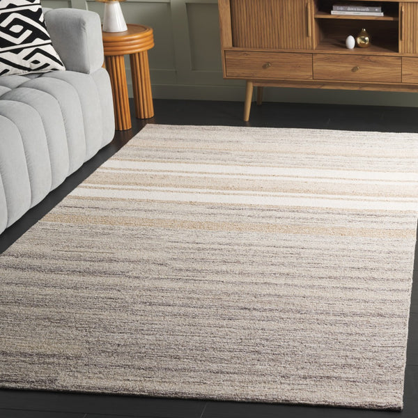 Safavieh Pine Modern Hand-tufted Area Rug For Elegant Home Decor - Soft, Durable, And Stylish Comfort Beige ,Ivory 80% Wool,10% Cotton,10% Latex Pne802b-6sq