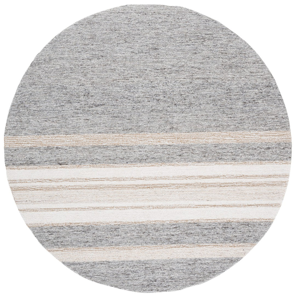 Safavieh Pine Modern Hand-tufted Area Rug For Elegant Home Decor - Soft, Durable, And Stylish Comfort Beige ,Ivory 80% Wool,10% Cotton,10% Latex Pne802b-6sq