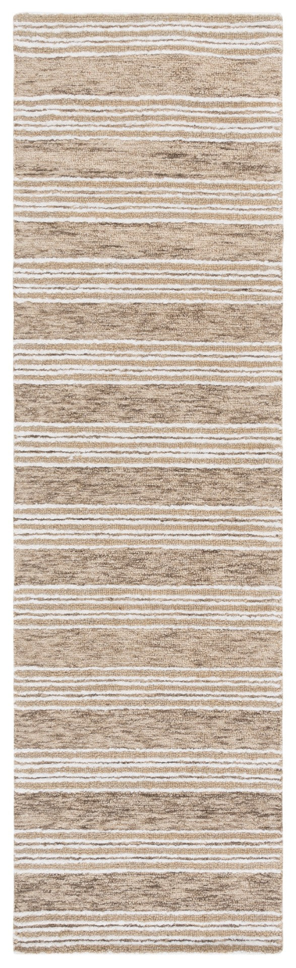 Safavieh Pine Handmade Area Rug - Luxurious Wool Blend, Modern Style, Perfect For Enhancing Your Home Decor Ivory ,Taupe 80% Wool,10% Cotton,10% Latex Pne803e-6sq