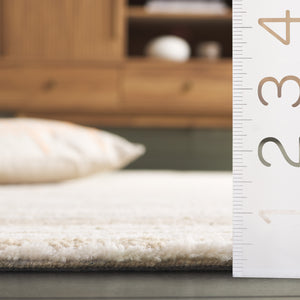 Safavieh Pine Modern Hand-tufted Area Rug - Contemporary Runner Rug For Elegant Home Décor And Comfort Ivory ,Taupe 80% Wool,10% Cotton,10% Latex Pne803e-5