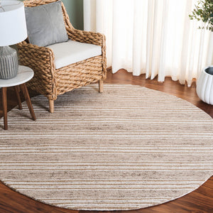 Safavieh Pine Handmade Area Rug - Luxurious Wool Blend, Modern Style, Perfect For Enhancing Your Home Decor Ivory ,Taupe 80% Wool,10% Cotton,10% Latex Pne803e-6sq