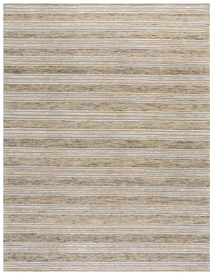 Safavieh Pine Modern Hand-tufted Area Rug - Contemporary Runner Rug For Elegant Home Décor And Comfort Ivory ,Taupe 80% Wool,10% Cotton,10% Latex Pne803e-8