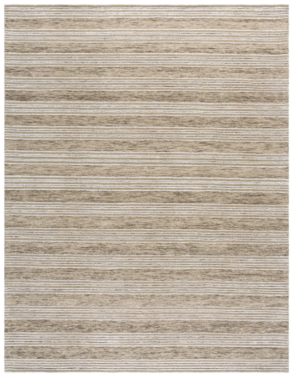 Safavieh Pine Handmade Area Rug - Luxurious Wool Blend, Modern Style, Perfect For Enhancing Your Home Decor Ivory ,Taupe 80% Wool,10% Cotton,10% Latex Pne803e-6sq