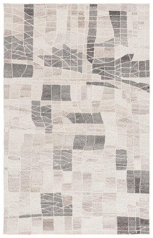 Safavieh Pine Modern Runner Area Rug - Luxurious Hand-tufted Wool Blend For Elegant Home Décor Centerpiece Ivory ,Light Brown 80% Wool,10% Cotton,10% Latex Pne804t-5