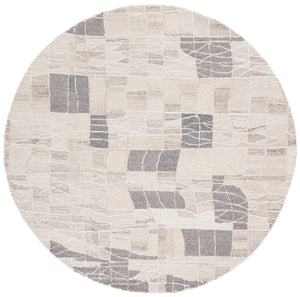 Safavieh Pine Modern Runner Area Rug - Luxurious Hand-tufted Wool Blend For Elegant Home Décor Centerpiece Ivory ,Light Brown 80% Wool,10% Cotton,10% Latex Pne804t-6r