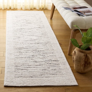 Safavieh Pine806a Elegant Runner Area Rug - Hand-tufted Wool Blend For Modern Home Decor & Comfort Natural ,Ivory 80% Wool,10% Cotton,10% Latex Pne806a-28