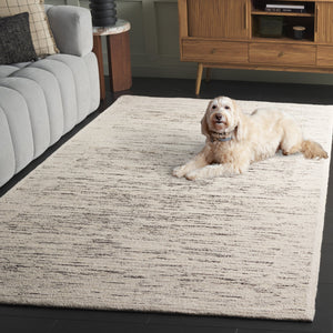 Safavieh Pine806a Elegant Runner Area Rug - Hand-tufted Wool Blend For Modern Home Decor & Comfort Natural ,Ivory 80% Wool,10% Cotton,10% Latex Pne806a-5