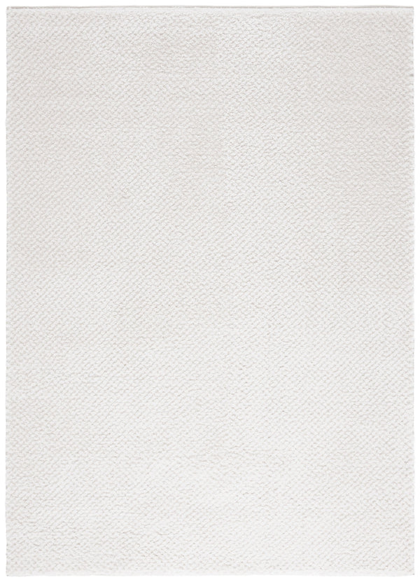 Safavieh Penelope Shag Area Rug In Ivory - Luxurious 5'3" X 7'6" Turkish Design For Timeless Elegance Ivory 73% Polyester,27% Jute Pnl500a-5