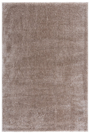 Safavieh Penelope Luxurious Shag Area Rug For Cozy Living Spaces - Exquisite Craftsmanship & Comfort Taupe 73% Polyester,27% Jute Pnl500e-7r