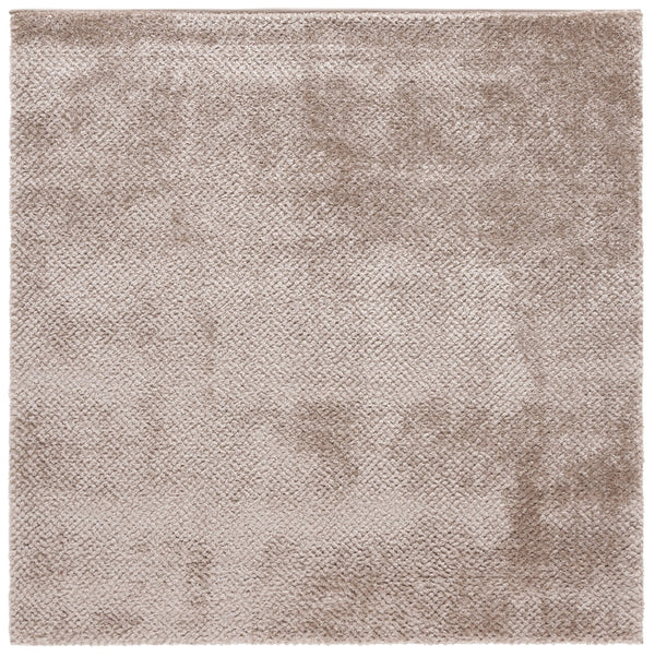 Safavieh Penelope Luxurious Shag Area Rug For Cozy Living Spaces - Exquisite Craftsmanship & Comfort Taupe 73% Polyester,27% Jute Pnl500e-7r