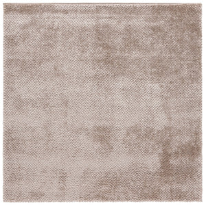 Safavieh Penelope Shag Area Rug - Luxurious Soft Texture, Durable Power-loomed Design, Elegant Home Accent Taupe 73% Polyester,27% Jute Pnl500e-6