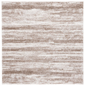 Safavieh Penelope Luxurious Shag Area Rug For Hallways - Soft Taupe And Ivory Gradient, Elegant Comfort Taupe ,Ivory 73% Polyester,27% Jute Pnl510e-5