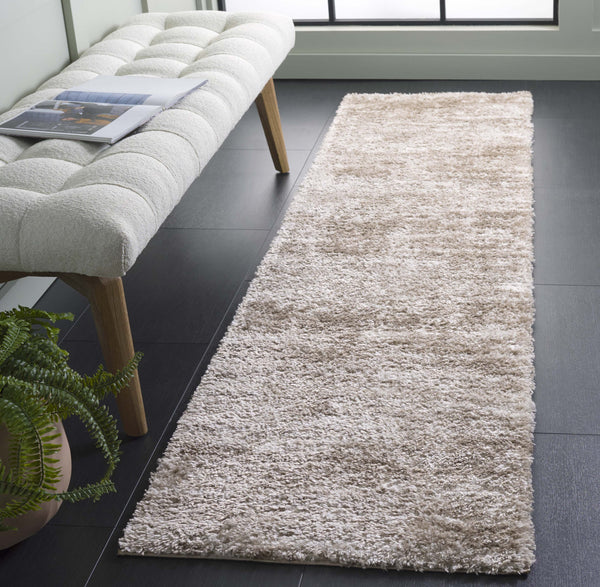 Safavieh Penelope Luxurious Shag Area Rug - Soft, Durable, And Elegant Design For Cozy Living Spaces Taupe ,Ivory 73% Polyester,27% Jute Pnl520e-4