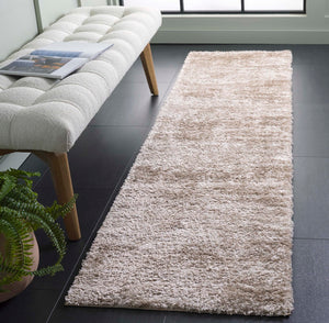 Safavieh Penelope Shag Area Rug: Luxurious Taupe & Ivory Design For Cozy Living Spaces And Ultimate Comfort Taupe ,Ivory 73% Polyester,27% Jute Pnl520e-6