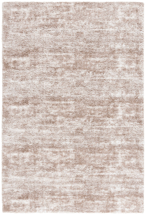 Safavieh Penelope Shag Area Rug: Luxurious Taupe & Ivory Design For Cozy Living Spaces And Ultimate Comfort Taupe ,Ivory 73% Polyester,27% Jute Pnl520e-6