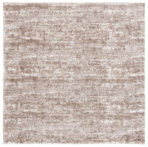 Safavieh Penelope Shag Area Rug: Luxurious Taupe & Ivory Design For Cozy Living Spaces And Ultimate Comfort Taupe ,Ivory 73% Polyester,27% Jute Pnl520e-6