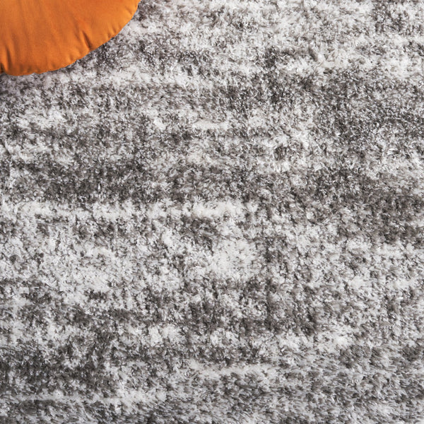 Safavieh Penelope Luxurious Shag Area Rug - Soft, Durable, And Elegant Design For Cozy Living Spaces Grey ,Ivory 73% Polyester,27% Jute Pnl520f-4