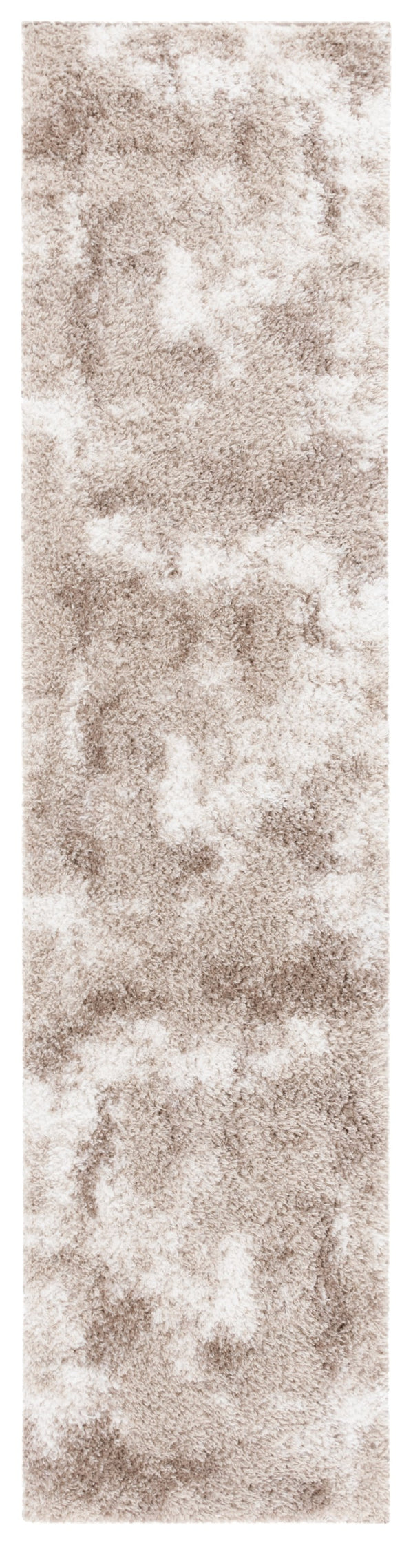 Safavieh Penelope Luxurious Shag Area Rug – Elegant, Plush, Abstract Design For Modern And Traditional Spaces Beige ,Ivory Taupe 73% Polyester,27% Jute Pnl530b-9