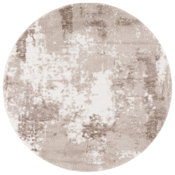 Safavieh Penelope Luxurious Shag Area Rug – Elegant, Plush, Abstract Design For Modern And Traditional Spaces Beige ,Ivory Taupe 73% Polyester,27% Jute Pnl530b-9