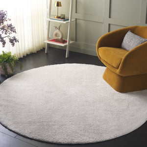 Safavieh Penelope Luxurious Shag Runner Rug - Plush Comfort, Timeless Elegance For Modern And Traditional Spaces Ivory 73% Polyester,27% Jute Pnl540a-8