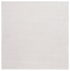 Safavieh Penelope Ivory Shag Rug 6'7"X8'7" Plush 5/8" Pile Power-Loomed Turkey, Polyester-Jute Blend, Eco Chic PNL540A-6