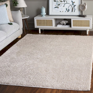 Safavieh Penelope Luxurious Shag Runner Rug - Plush Comfort, Timeless Elegance For Modern And Traditional Spaces Beige 73% Polyester,27% Jute Pnl540b-7sq