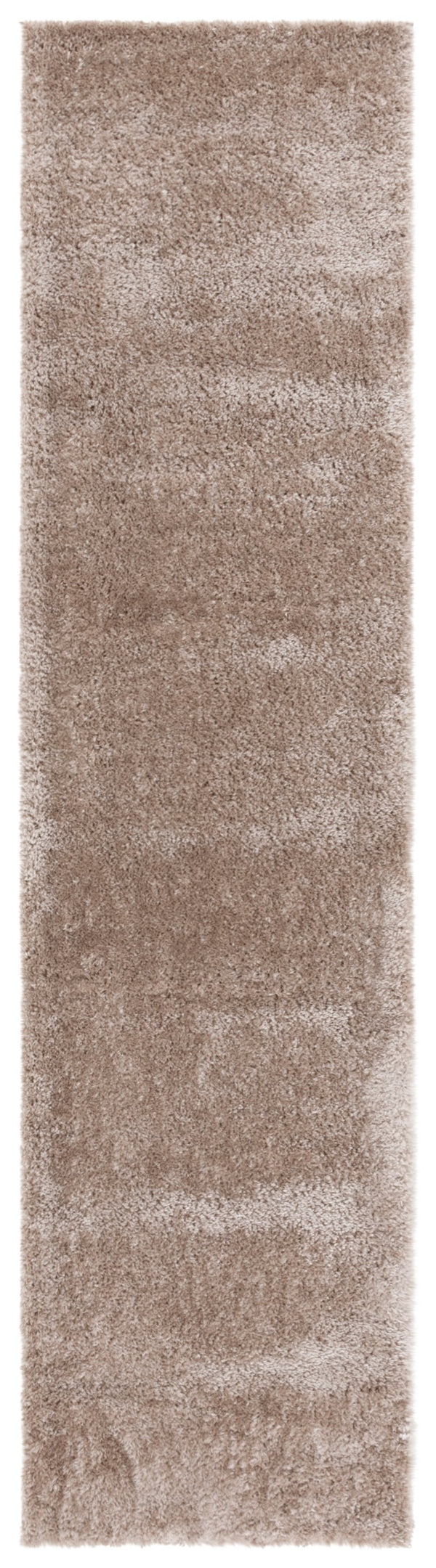 Safavieh Penelope Luxurious Shag Runner Rug - Plush Comfort, Timeless Elegance For Modern And Traditional Spaces Taupe 73% Polyester,27% Jute Pnl540e-8