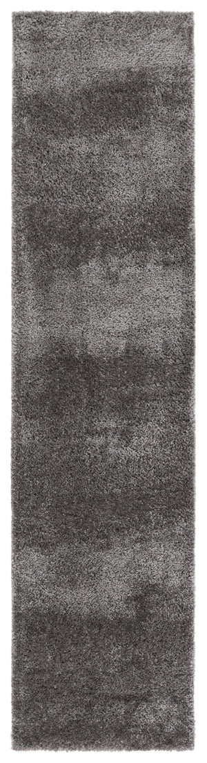 Safavieh Penelope Luxurious Shag Runner Rug - Plush Comfort, Timeless Elegance For Modern And Traditional Spaces Grey 73% Polyester,27% Jute Pnl540f-4