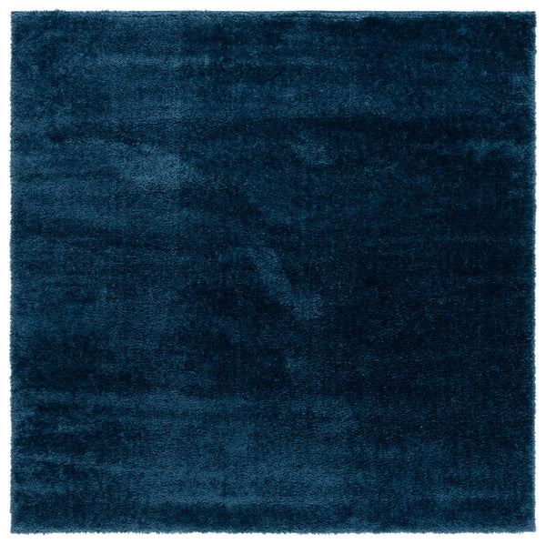 Safavieh Penelope Luxurious Shag Runner Rug - Plush Comfort, Timeless Elegance For Modern And Traditional Spaces Navy 73% Polyester,27% Jute Pnl540n-8