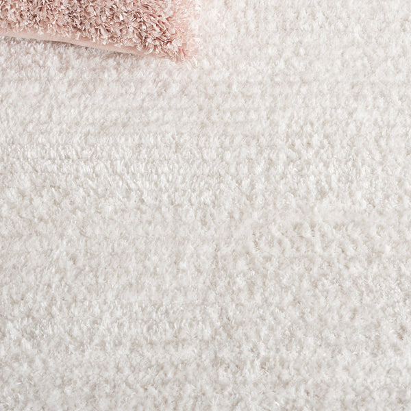 Safavieh Penelope Shag Area Rug - Luxurious Plush Design With Elegant Texture For Stylish Home Decor Ivory 73% Polyester,27% Jute Pnl550a-9