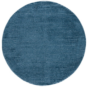 Safavieh Penelope Luxurious Shag Area Rug - Plush Comfort & Chic Design For Elegant Home Decor Transformation Navy ,Ivory 73% Polyester,27% Jute Pnl560n-6