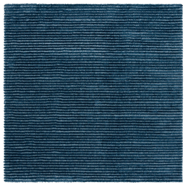 Safavieh Penelope Shag Area Rug - Luxurious Navy And Ivory Blend For Elegant Home Décor And Style Navy ,Ivory 73% Polyester,27% Jute Pnl560n-4