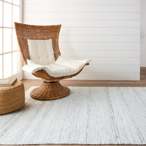 Jaipur Living Penrose Eliza Contemporary Handmade Outdoor Rug Cream 9'x12'