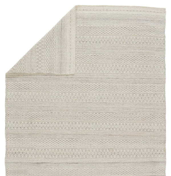 Jaipur Living Penrose Lenna Contemporary Handmade Outdoor Rug Cream 8'x10'