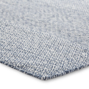 Jaipur Living Jaipur Living Glace Wool Flatweave Rug Handwoven Geometric Navy Ivory Accent RUG139546