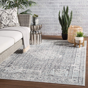 Jaipur Living Jaipur Living Langley Polypropylene Medallion Runner Rug for Indoor Outdoor Spaces 5'3"X7'6" RUG140457