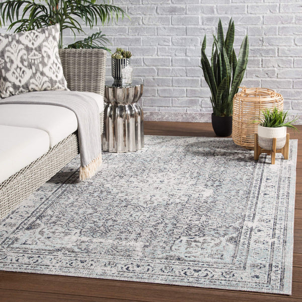 Jaipur Living Jaipur Living Langley Polypropylene Medallion Runner Rug for Indoor Outdoor Spaces 5'3"X7'6" RUG140457