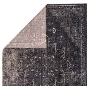 Jaipur Living Jaipur Living Isolde Polypropylene Round Rug Serapi Medallion for Indoor Outdoor Use Blue 9'10"X14' RUG145400