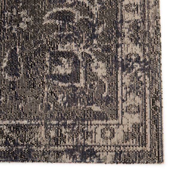 Jaipur Living Jaipur Living Isolde Polypropylene Round Rug Serapi Medallion for Indoor Outdoor Use Blue 9'10"X14' RUG145400
