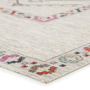 Jaipur Living Jaipur Living Tov Geometric Medallion Polypropylene Runner Rug for Hallway or Patio 2' x 3' RUG140969