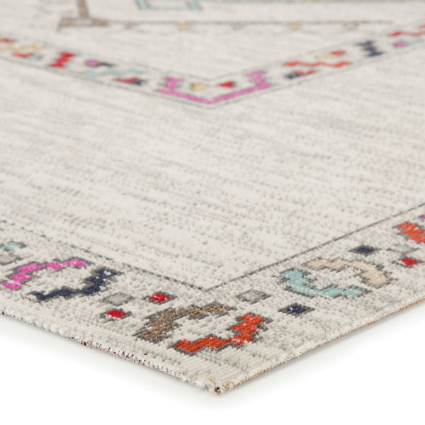 Jaipur Living Jaipur Living Tov Geometric Medallion Polypropylene Runner Rug for Hallway or Patio 2' x 3' RUG140969