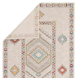 Jaipur Living Jaipur Living Tov Geometric Medallion Polypropylene Runner Rug for Hallway or Patio 2' x 3' RUG140969