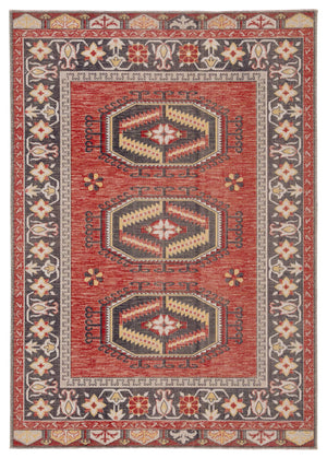 Jaipur Living Jaipur Living Miner Polypropylene Medallion Runner Rug for Indoor Outdoor Spaces 4'X6' RUG149428