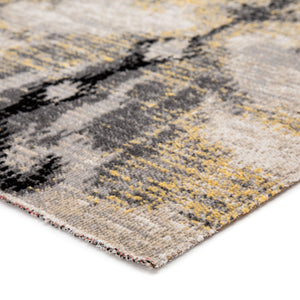 Jaipur Living Jaipur Living Zenith Ikat Polypropylene Runner Rug for Hallways Patios and Entryways Gray 8'10"X12' RUG142925