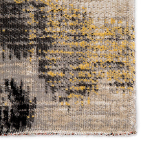 Jaipur Living Jaipur Living Zenith Ikat Polypropylene Runner Rug for Hallways Patios and Entryways Gray 8'10"X12' RUG142925