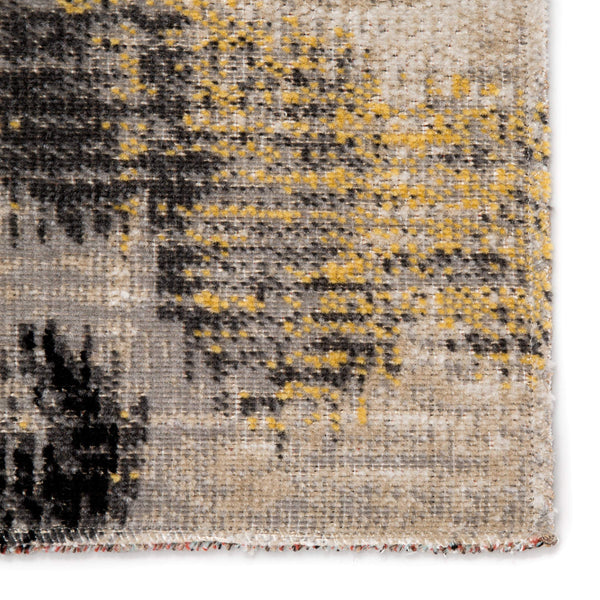 Jaipur Living Jaipur Living Zenith Ikat Polypropylene Runner Rug for Hallways Patios and Entryways Gray 8'10"X12' RUG142925